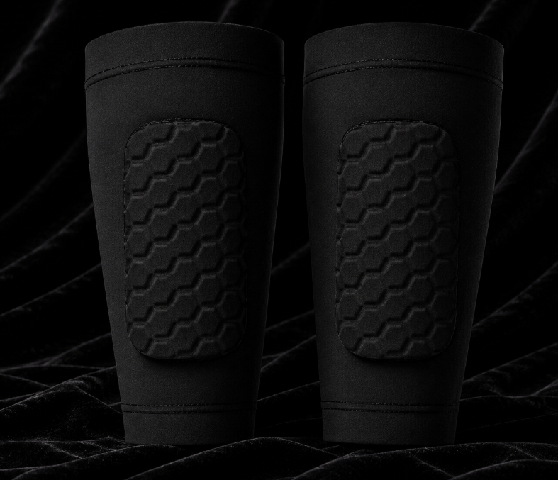 GOAT Elite Black out Fabric Shin Pads
